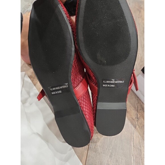 Dolce Vita Mulaney Red (More Burgandy) Mesh Shoe Size 8.5 - Picture 6 of 16